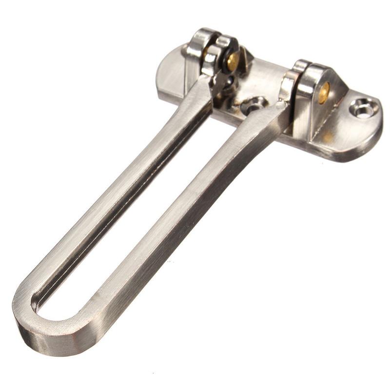 New Front Door Security Safety Strong Durable Home Chain Lock Guard Catch