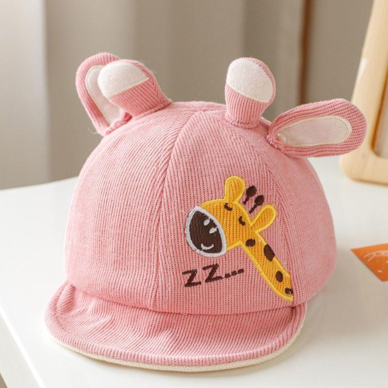 Giraf Deer Antler Baby Baseball Cap For Spring Autumn Sun Protection