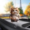 Pot-bellied Dog Cat Hanging Ornament Home Indoor Christmas Tree Car Rearview Mirror