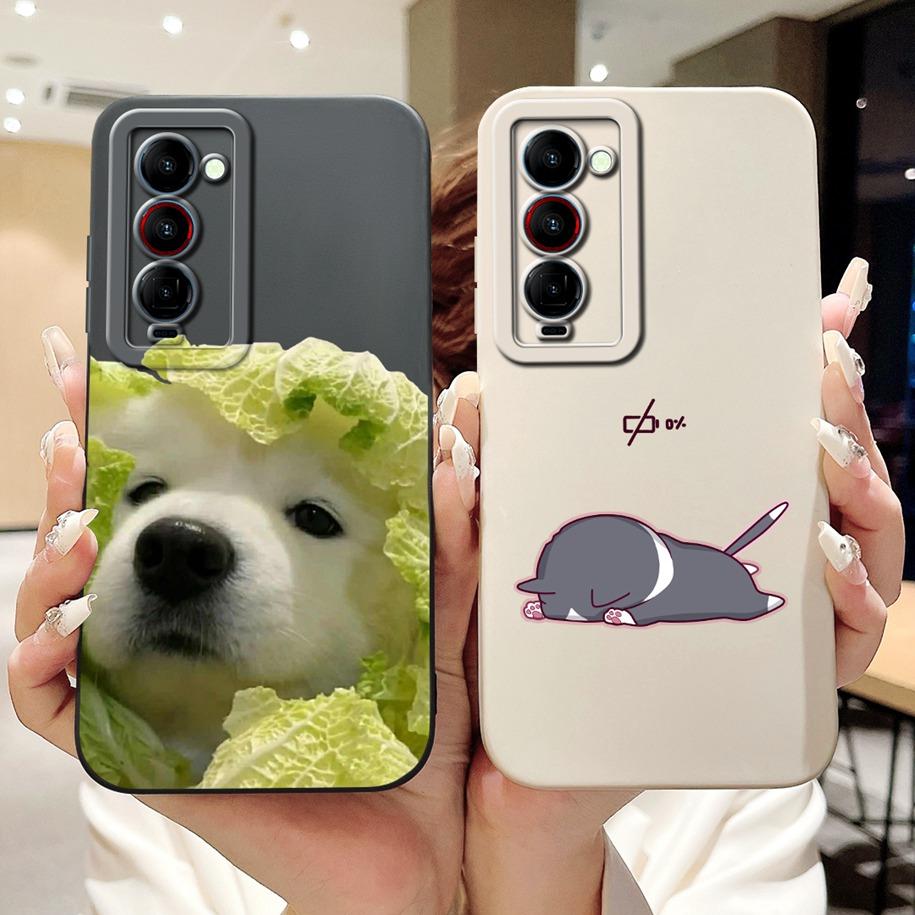 For Tecno Camon 18 Premier Case CH9 CH9n Shockproof Silicone Soft Bumper For Tecno Camon 18 P 18P 18i Camon18 Flower Phone Cover