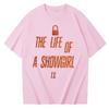 Taylor New Ablum The Life of A Showgirl Fashion Summer Women CottonT Shirt HarajukuTrend T.S O-Neck Casual Short Sleeve Top