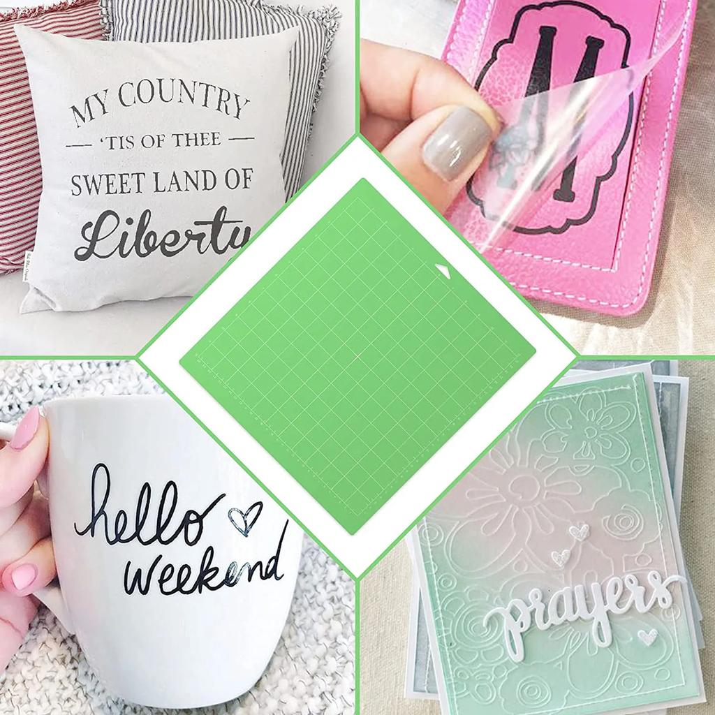 Коврик для резки ПВХ с клеем, опорная пластина, подставка для инструментов для Cricut Maker/Maker3/ Explore 3/ Air 2/ Air/ One DIY Machine Color Mat