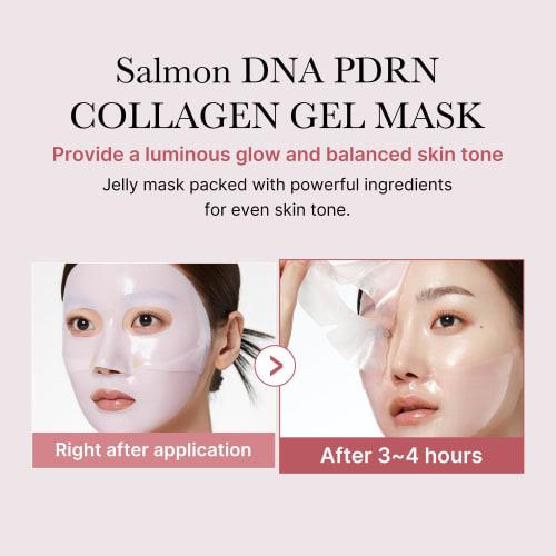 Medicube PDRN pink collagen gel mask 5 pieces acupuncture collagen medicube pdrn pink collagen gel mask 5 ea