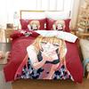 Anime My Dress-Up Darling Bedding Set Single Twin Full Queen King Size Bed Set Adult Kid Bedroom Duvet Cover Sets Home Textiles