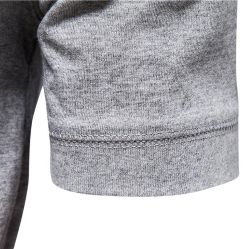 AIOPESON 100% хлопок футболка с воротником-хенли мужская повседневная высококачественная летняя мужская футболка с коротким рукавом модная базовая футболка для мужчин