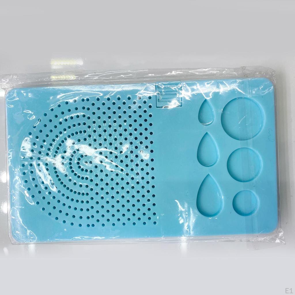 Доска для квиллинга с множеством отверстий и штырьками, для рукоделия, сетка для вязания, направляющая, хранение штырьков