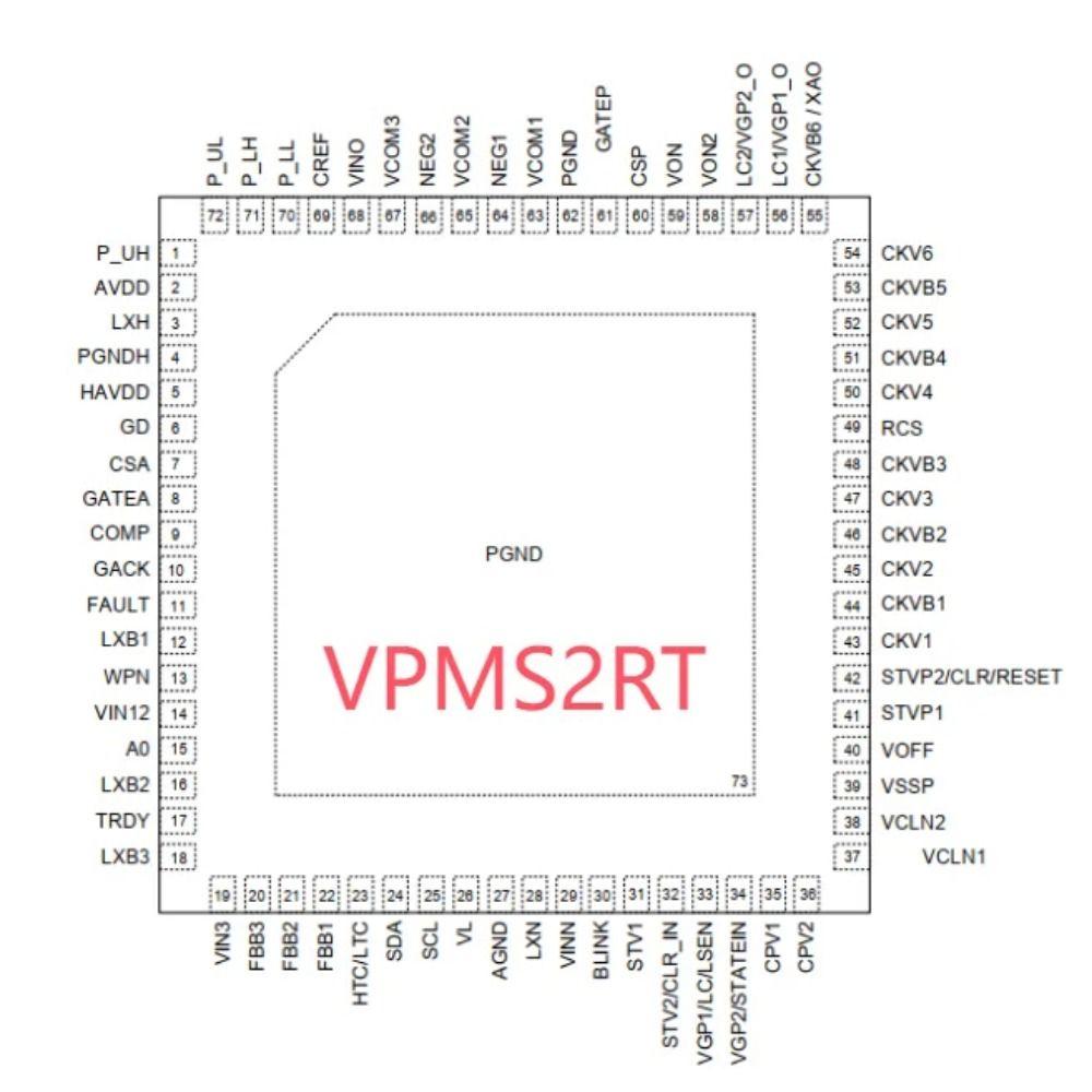 Модуль PMICS Модуль напряжения Плата регулирования напряжения Модуль программатора Плата панели Ремонт панели