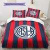 San Lorenzo de Almagro Pattern Bedding Quilt Set  Home Decoration  Gift (1 * duvet cover + 2 * pillowcase  without core)