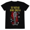 Nightmare Before Christmas Футболка унисекс для взрослых с изображением гроба Джека Скеллингтона