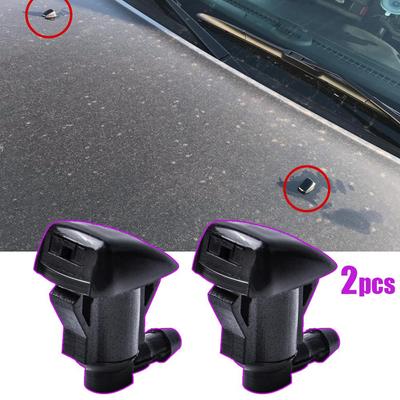 2X форсунки омывателя лобового стекла автомобиля для Jeep Grand Cherokee Commander WK 2005-2011 Dodge Nitro 68260443AA форсунки стеклоочистителя