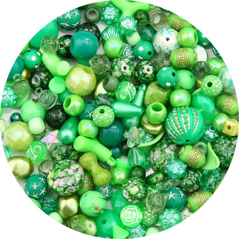 Baroque Style Acrylic Beads for DIY Bracelets and Accessories