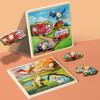 Childrens Wooden Dinosaur 3d Puzzle With Embedded Design For Cognitive Learning