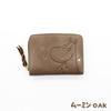 Кошелек Moomin Bifold Wallet 2 Wallet из натуральной коровьей кожи STANDARD [Moomin] [Официальный] № 82012
