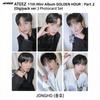 ATEEZ 11th Mini Album Golden Hour Part.2 Digipack Ver Official Photocard KPOP