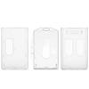 Transparent Work Card Holder Card Sleeve Plastic Protector Cover Transparent Card Holder  Outdoor