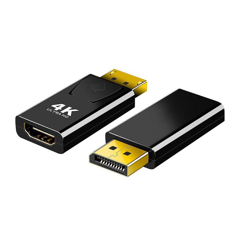 Разъем Dp To Hdtv 4K Displayport Dp Папа К HDMI-совместимому Мама Адаптер Конвертер Видео Аудио Штекер Для Компьютера Телевизора Ноутбука