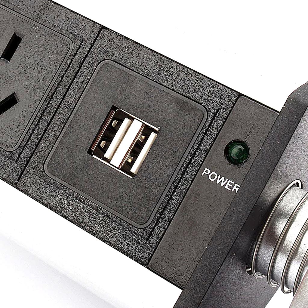 2 USB+4 розетки для зарядки для дома и кухни