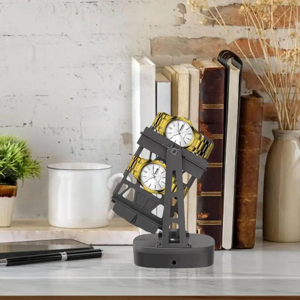 Подзаводчик для автоматических часов, поддержка одиночных и двойных часов, поворотник для часов с автоподзаводом, вращающееся устройство для часов