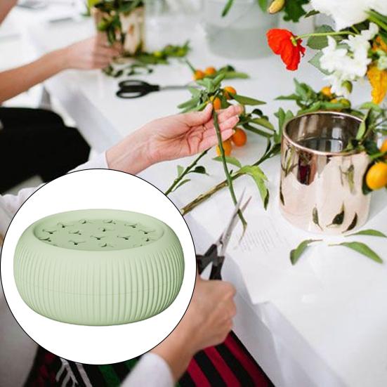 Silicone Spiral Ikebana Stem Holder DIY Bouquet Twister Vase Flower Arranger Grid