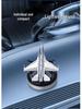 F16 Snapdragon Вращающийся Солнечный Автомобильный Ароматический Орнамент со Светом и Долговечным Ароматом