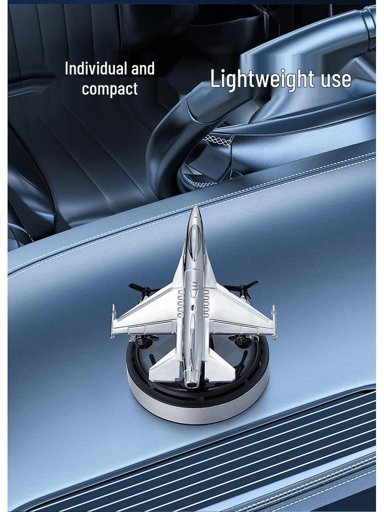 F16 Snapdragon Вращающийся Солнечный Автомобильный Ароматический Орнамент со Светом и Долговечным Ароматом