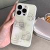 INS Новый китайский элегантный милый котенок Персонализированный чехол для телефона для iPhone 17 Promax Air 16 15 14 13 12 11 Pro Max Мягкая задняя крышка