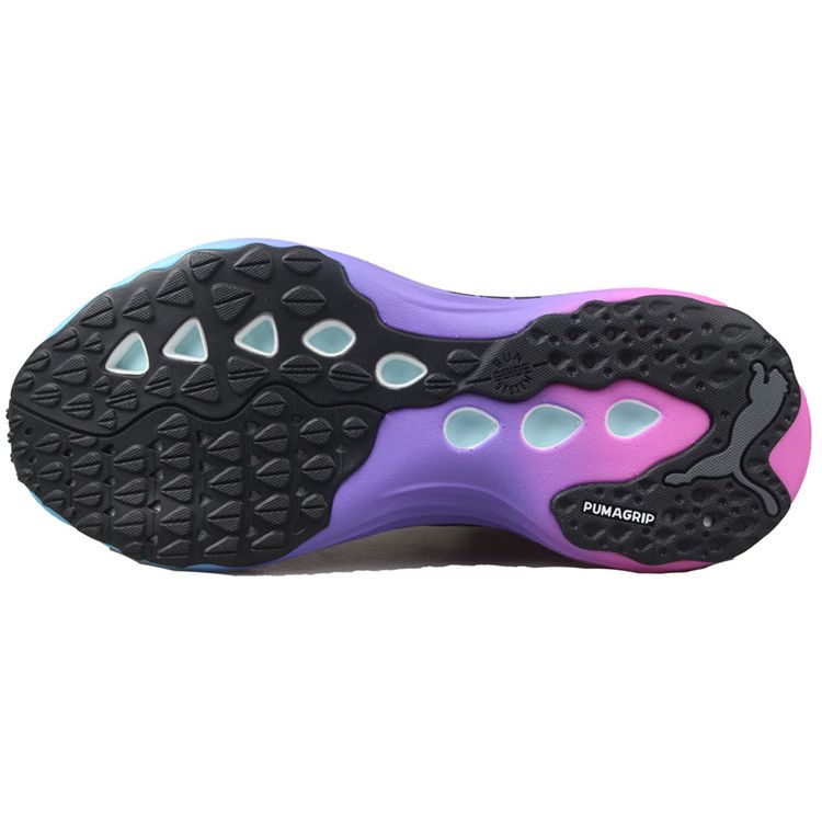 Puma ForeverRun Nitro Sunset - Мужские кроссовки черные Luminous-Blue Electric-Orchid 380007-01