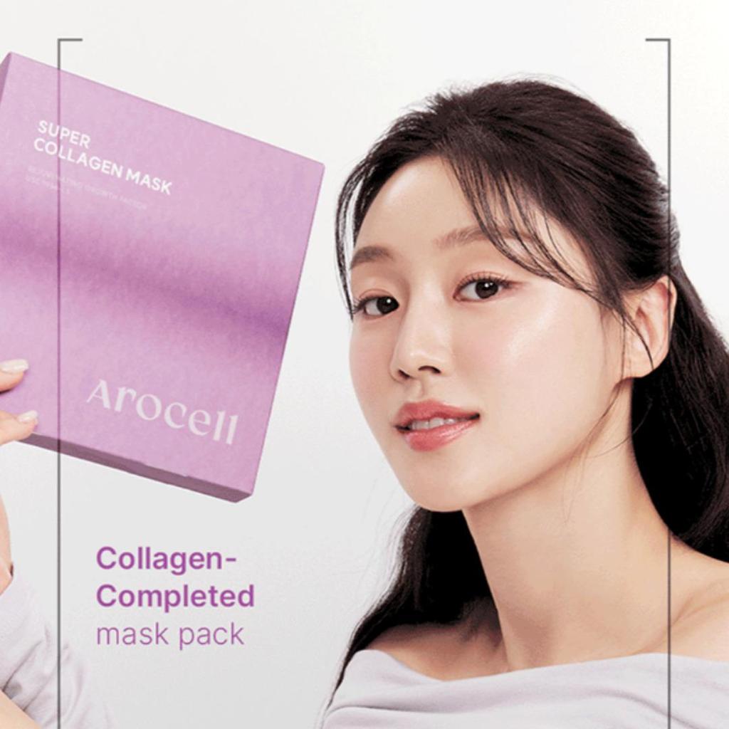 [AROCELL] Маска 4 типа / Супер коллаген, Botul Care, Cica Repair Panthenol, Маска для шеи