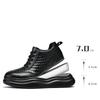 Breathable Outdoor Elevator Sneakers Men Shoes Cowhide Casual Shoes Walking Sports Men Genuine Leather Height Increasing Shoes