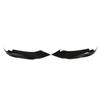 2 Pcs Front Bumper Diffuser Glossy Black Left Right Lip Spoiler Splitter for 4 Series F32 F33 F36 M Sport 2014‑2020
