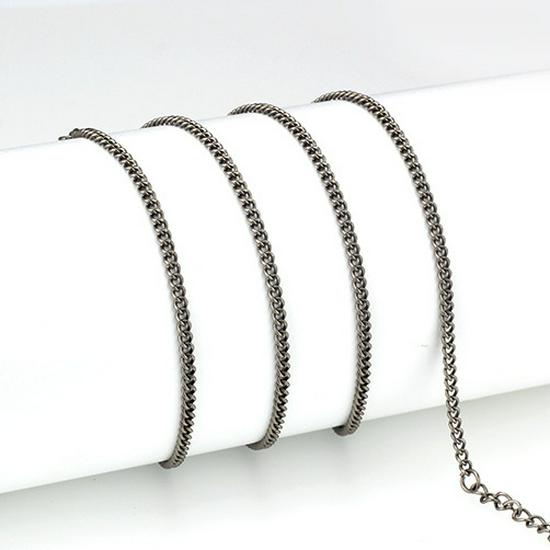 Корейская мода титановая сталь парное ожерелье из змеиной кости - модный индивидуальный аксессуар