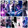 Bleach Кучики Бьякуя Мягкий чехол для iPhone 16 17 Air 15 14 Pro Max 16E Чехол для телефона 13 Mini 12 11 7 SE 8 Чехлы с принтом