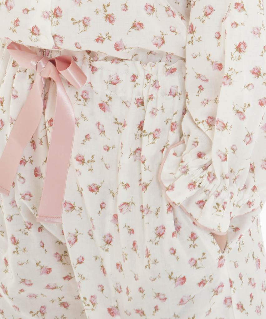 Пижамный комплект Gauze Petite Rose Пижама белая [Narue] 50/Double Женская