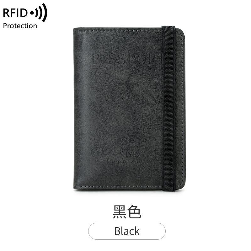 Сумка для паспорта Женская новая с эластичной лентой обложка для карты вакцинации Сумка для документов Многофункциональный дорожный чехол для паспорта