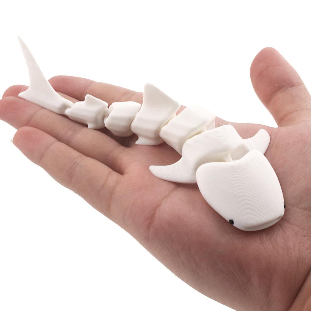 3D-печатная акула, шарнирная, подвижная, креативная, модель-игрушка, фигурка, декоративное ремесло