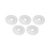 45sets(180pcs) Diy Stud Scrapbooking Snap Buttons Press Button Fasteners transparent