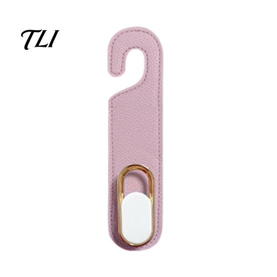 Hidden Car Purse Holders Universal Seat Hook Hanger, Faux Leather Back Storage Vehicle Hooks Foldable Interior Organizer for Hanging