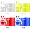 42pcs Reflective Stickers Safety Warning Strips Waterproof Night Visibility Stickers for MTB