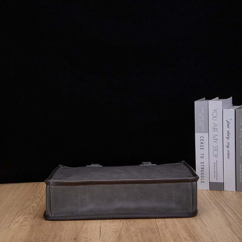 Мужская сумка через плечо Business Commuter Messenger Bag 14 дюймов Компьютерная сумка Швейный износостойкий портфель