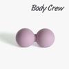 Двойной массажный мяч Body Crew (Розовый закат)