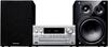Panasonic Стереосистема с CD-проигрывателем, совместимый с Bluetooth, источник звука высокого разрешения, настроенный Technics Silver SC-PMX900-S