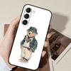 D-CartoonS Мишка R-PoloS Чехол для телефона Черный Ультратонкий Ударопрочный Чехол Для Samsung S24/S25/S22/S30/Note20/Lite/Ultra/5G/Plus/FE