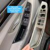 LHD RHD межкомнатная дверь из углеродного волокна, ручка, оконный переключатель, набор панелей для BMW 5 серии F10 F11 F18 520i 523i 525i 528i 535i