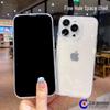Apple 13 Pro Space Transparent Case: iPhone 17 Anti-Fall, Full Coverage, Precise Hole, Straight Edge Protective Case.