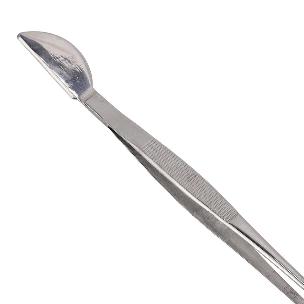 Rust Proof Bonsai Tweezers Set Crescent Moon Head Long Plant Tweezers Rake Spatula Tools