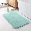 Water Absorbing Foot Mat Thick Plush Bath Rug, Extra Soft Absorbent Bathroom Non Slip Safety Shower Rug Fluffy Microfiber for Floor/Tub, 24 x 16 Inch