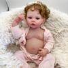 48cm Artificial Doll Toy Meadow Bloodline Visible 3D Skin Reborn Baby Doll Girl Gift for Children Toy