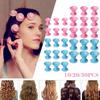 30 PCS/set Soft Rubber Magic Hair Care Rollers Silicone Hair Curler No Heat No Clip Hair Curling Styling DIY Tool