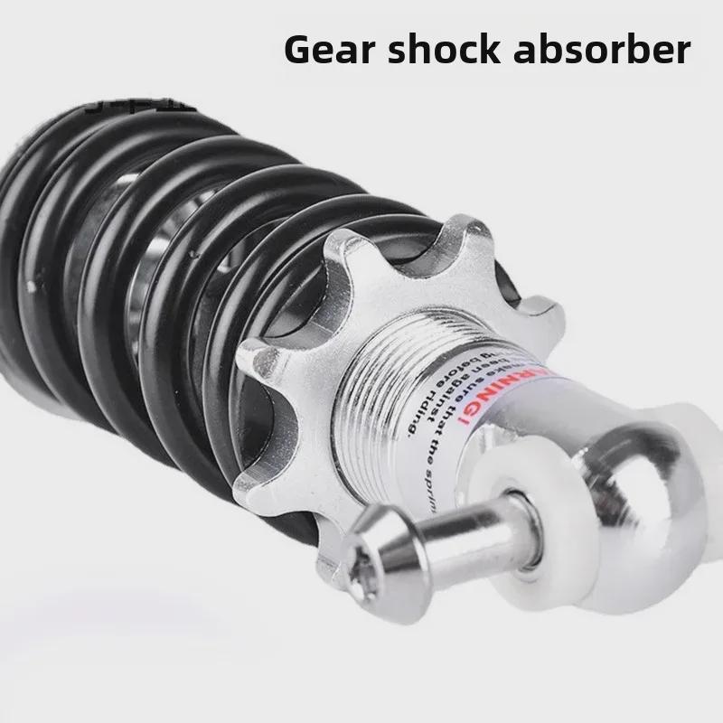 High-Quality Aluminum Rear Shock Absorber for Electric, Mountain Bikes, and Motorcycles.