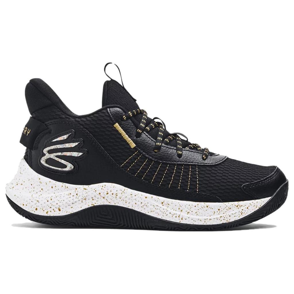 Under Armour Curry 3Z7 Black Metallic Gold Men Sneakers 3026622-001